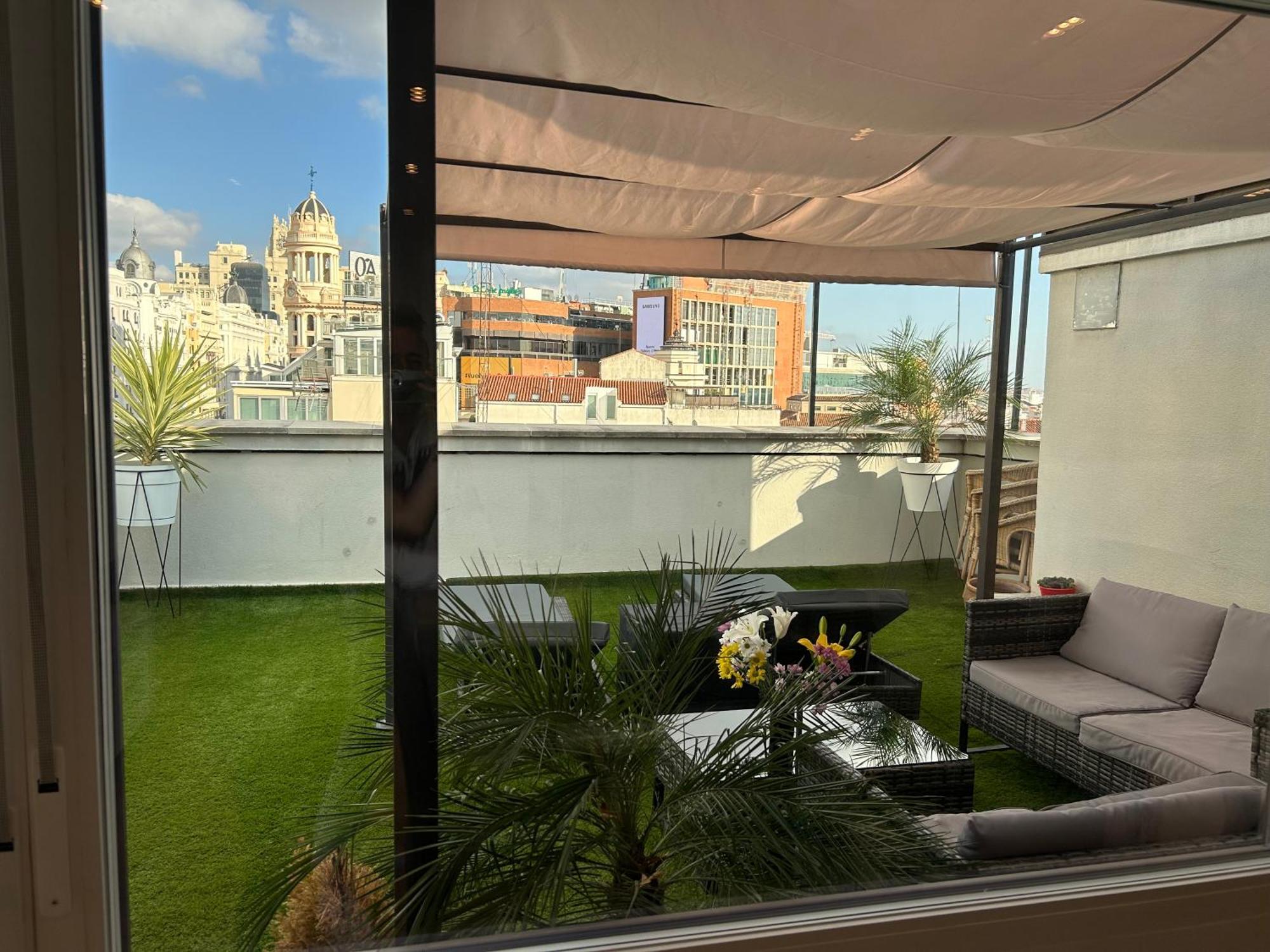 Appartement Penthouse Madrid View Extérieur photo